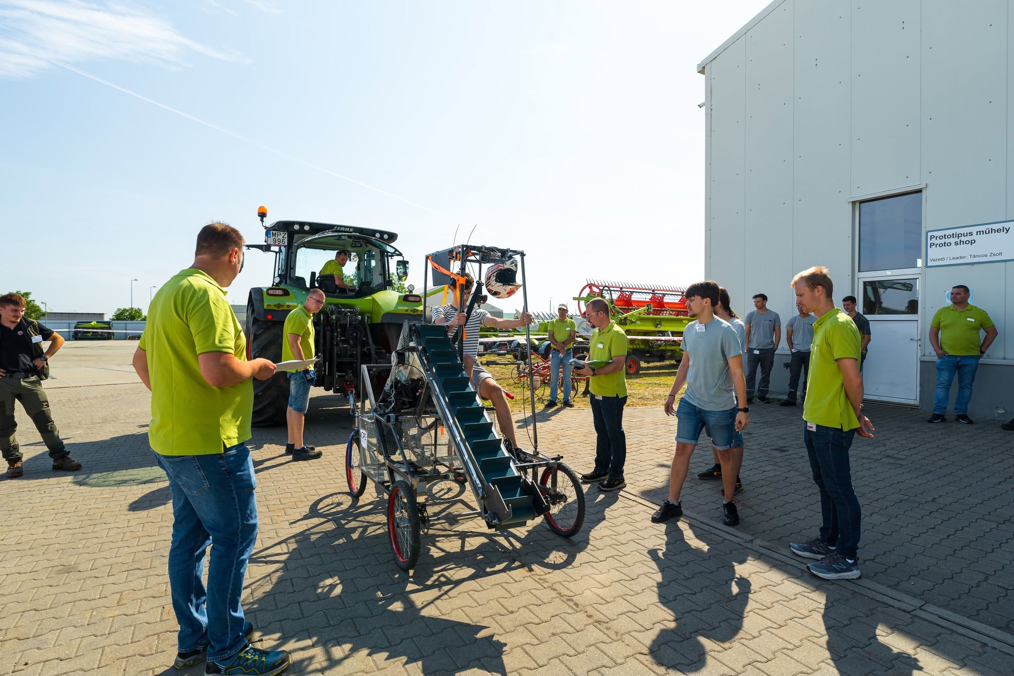 A CLAAS Hungária UniTech Konstruktőri Verseny törökszentmiklósi döntője