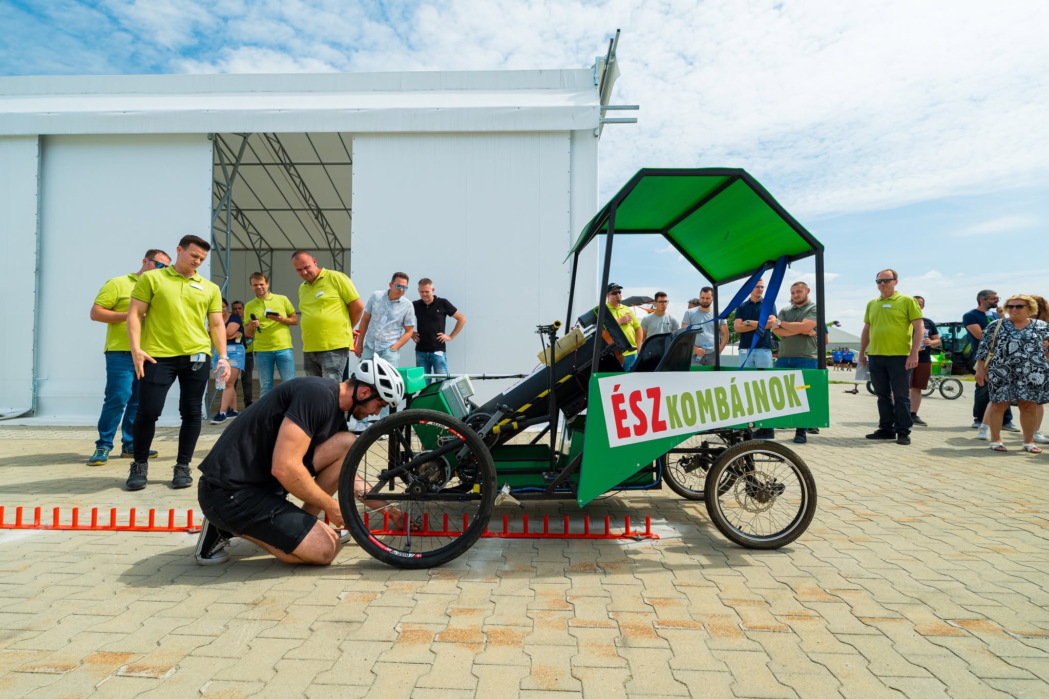 A CLAAS Hungária UniTech Konstruktőri Verseny törökszentmiklósi döntője