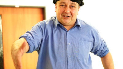 Katona László, a Nézőművészeti Kft. színésze Ady szerepében